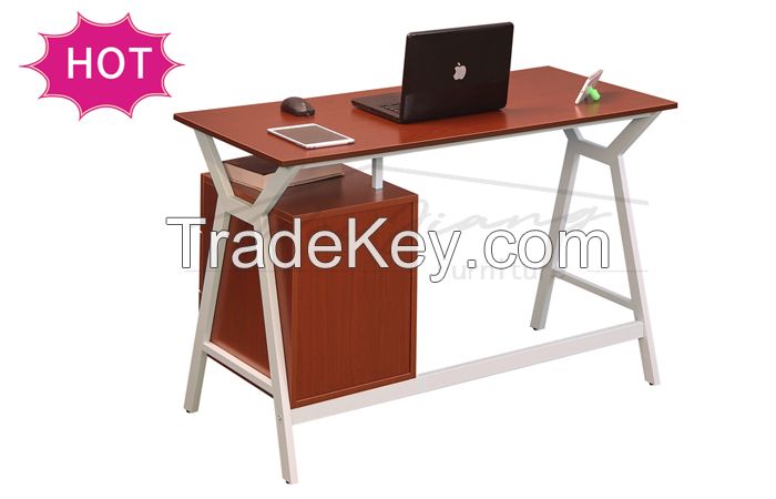 Wholesale Wooden and Metal Computer Desk with File Cabinet