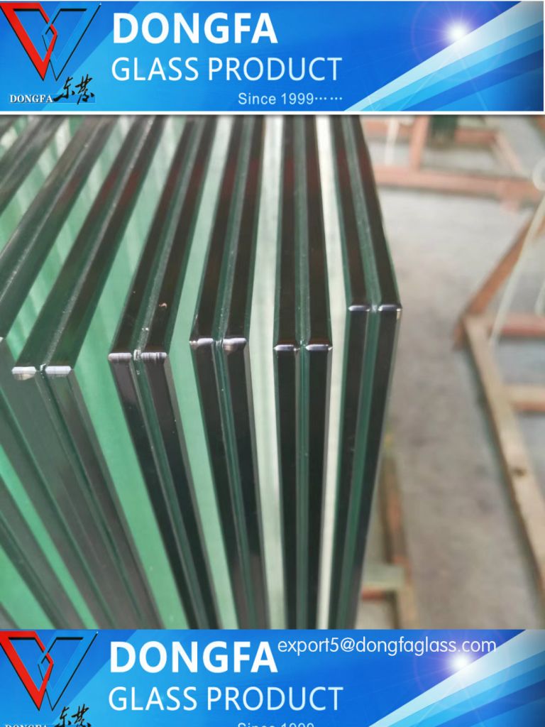 Economical high quality construction building tempered glass