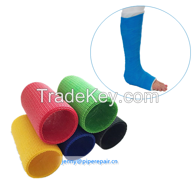 Fracture Fixation Waterproof Bandage Cast Protector Color Orthopedic Fiberglass Casting Tapes