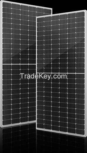 360W 370W 380W Silvery Solar Monocrystalline Silicon Higer Power Output Half Cell Solar Panels