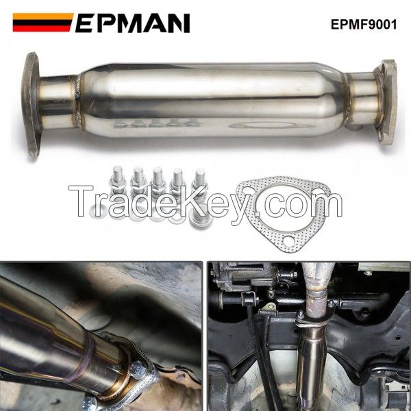 EPMAN Performance Stainless Steel High Flow Exhaust Downpipe Exhaust Test Pipe For Honda Civic CRX 1988-1991 For ACURA INTEGRA 1990-2001 EPMF9001