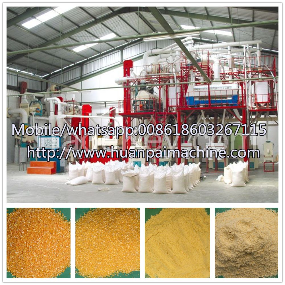 Corn Maize Wheat Flour Mill Machine