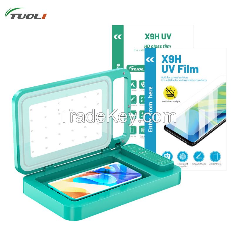 TUOLI Uv Curing Machine For Uv Tempered Glass Film For Iphone Samsung