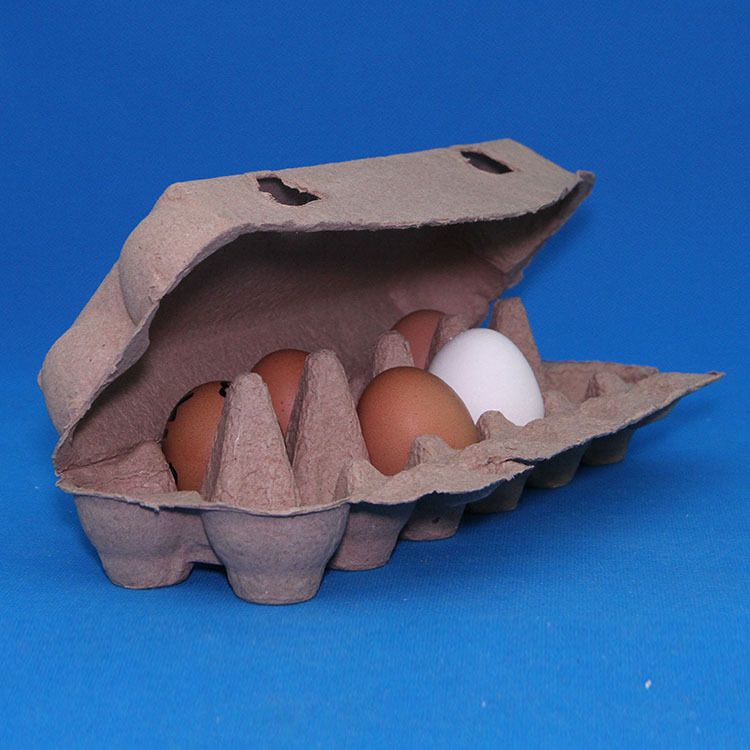 Very competitive paper pulp egg cartons, brown pulp egg box, custom color paper pulp egg trays, pulp egg container