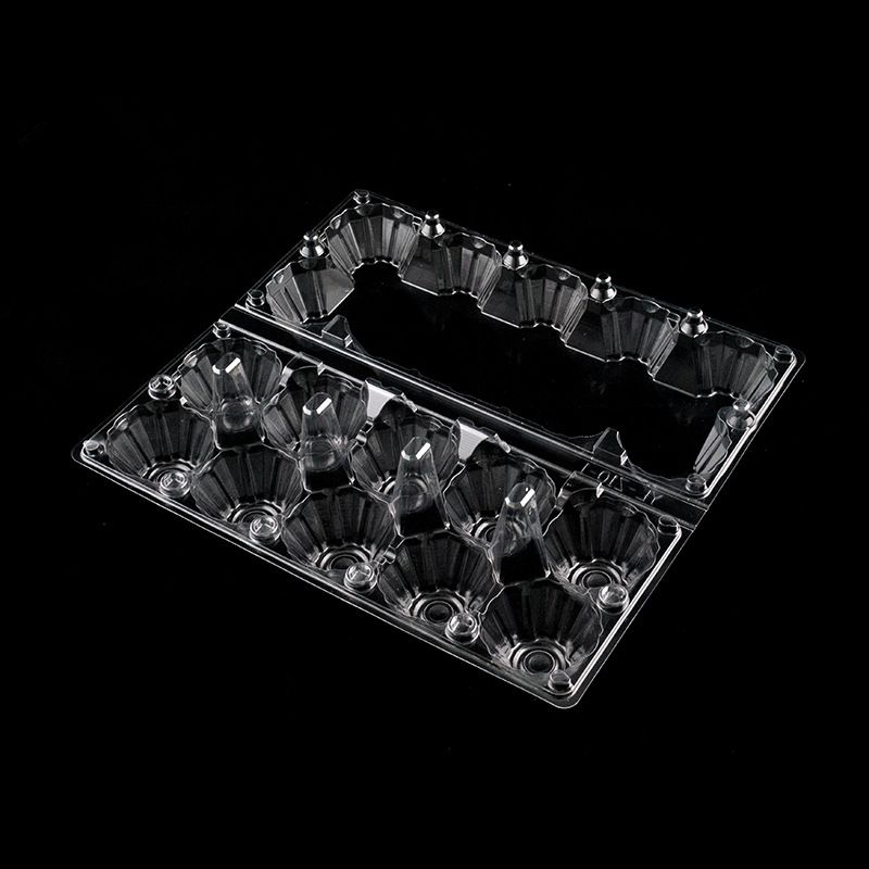 High quality Cheap 10 counts Clear Plastic PET Egg Tray