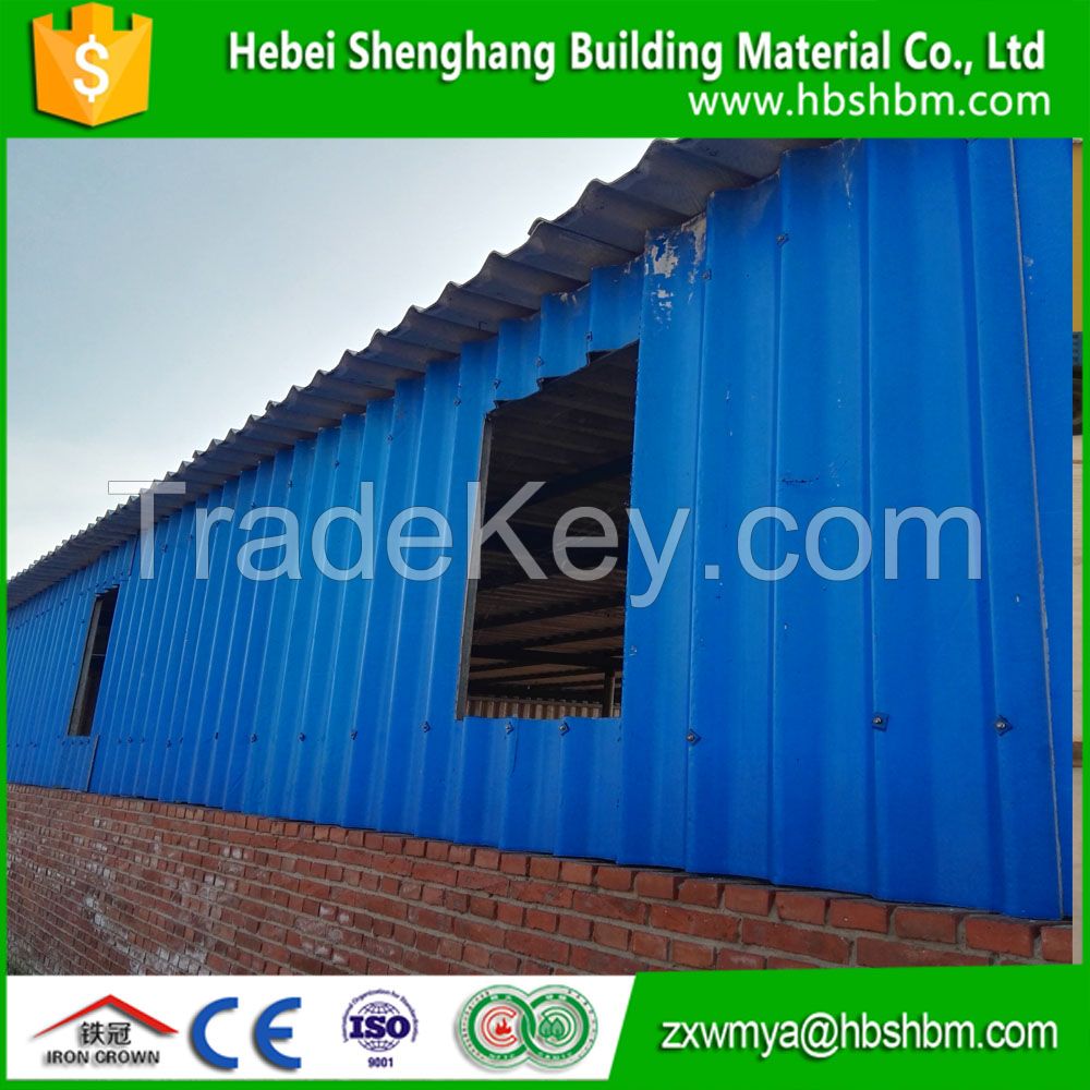 High Strength Fireproofing Anti-Corrision Insulting MgO roofing sheet