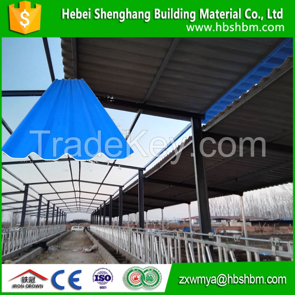 High Strength Fireproofing Anti-Corrision Insulting MgO roofing sheet