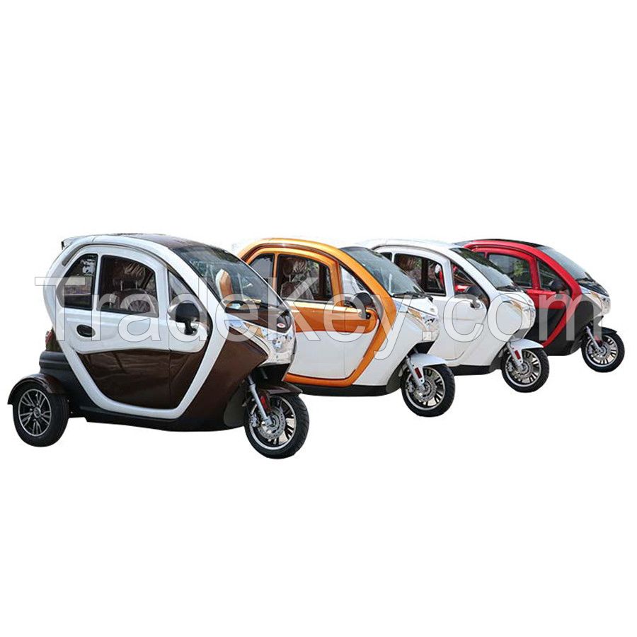 Electric cabine scooter COC approved EEC trike 3 wheel electric tricycles passenger tricycle