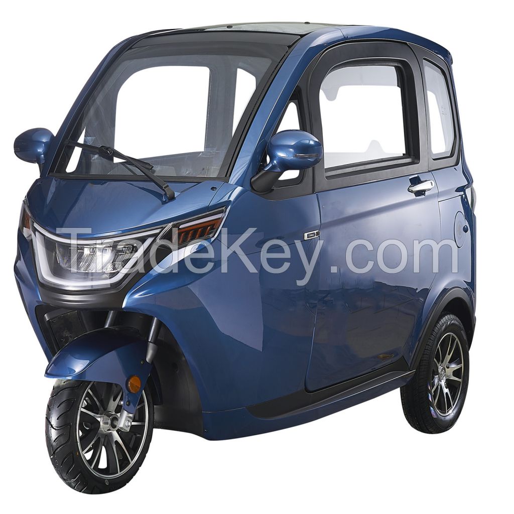 China made hot selling electric passenger tricycle enclosed Eco rider mobility scooter