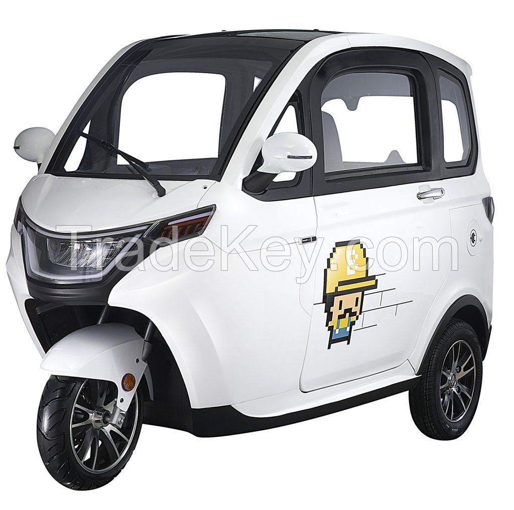 China made hot selling electric passenger tricycle enclosed Eco rider mobility scooter