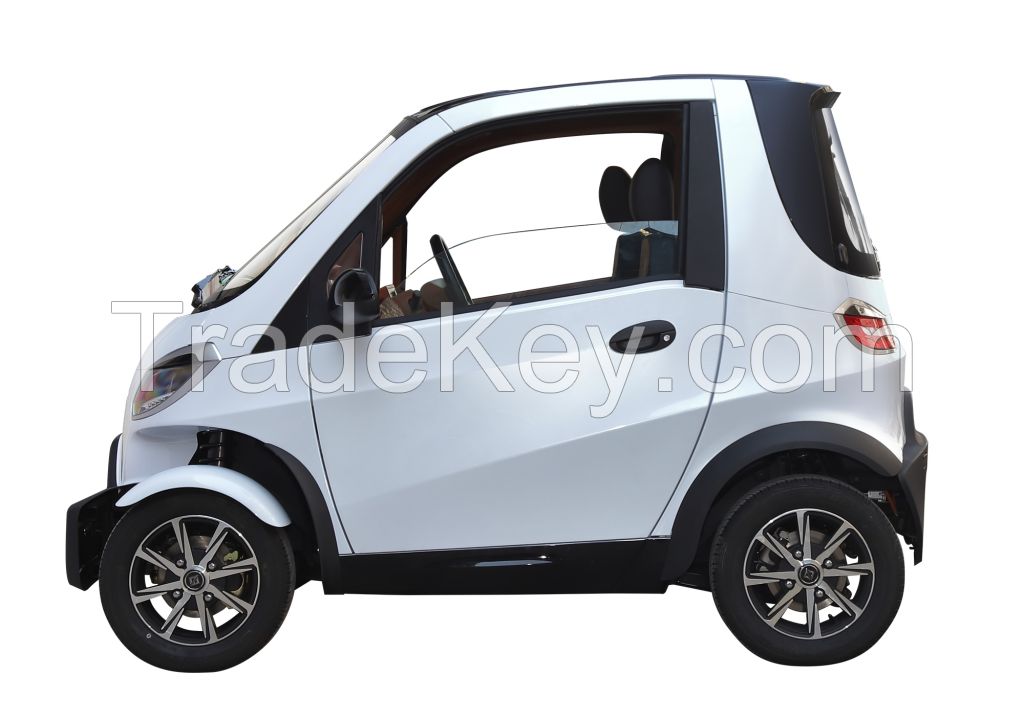 EEC approved High speed 4kw motor power electric mini car with 2 seats side by side