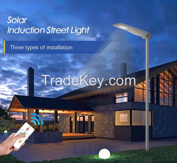 Compact design solar street light