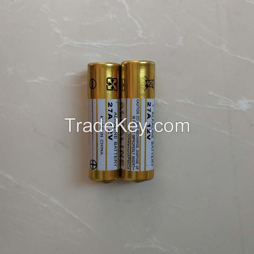 12V 23A 27A Alkaline battery A23 MS21/MN21 V23GA  A27 100% Fresh for Alarm Remote Control