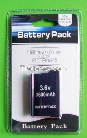 Rechargeable 3.7V Li-ion Battery Pack for Game players