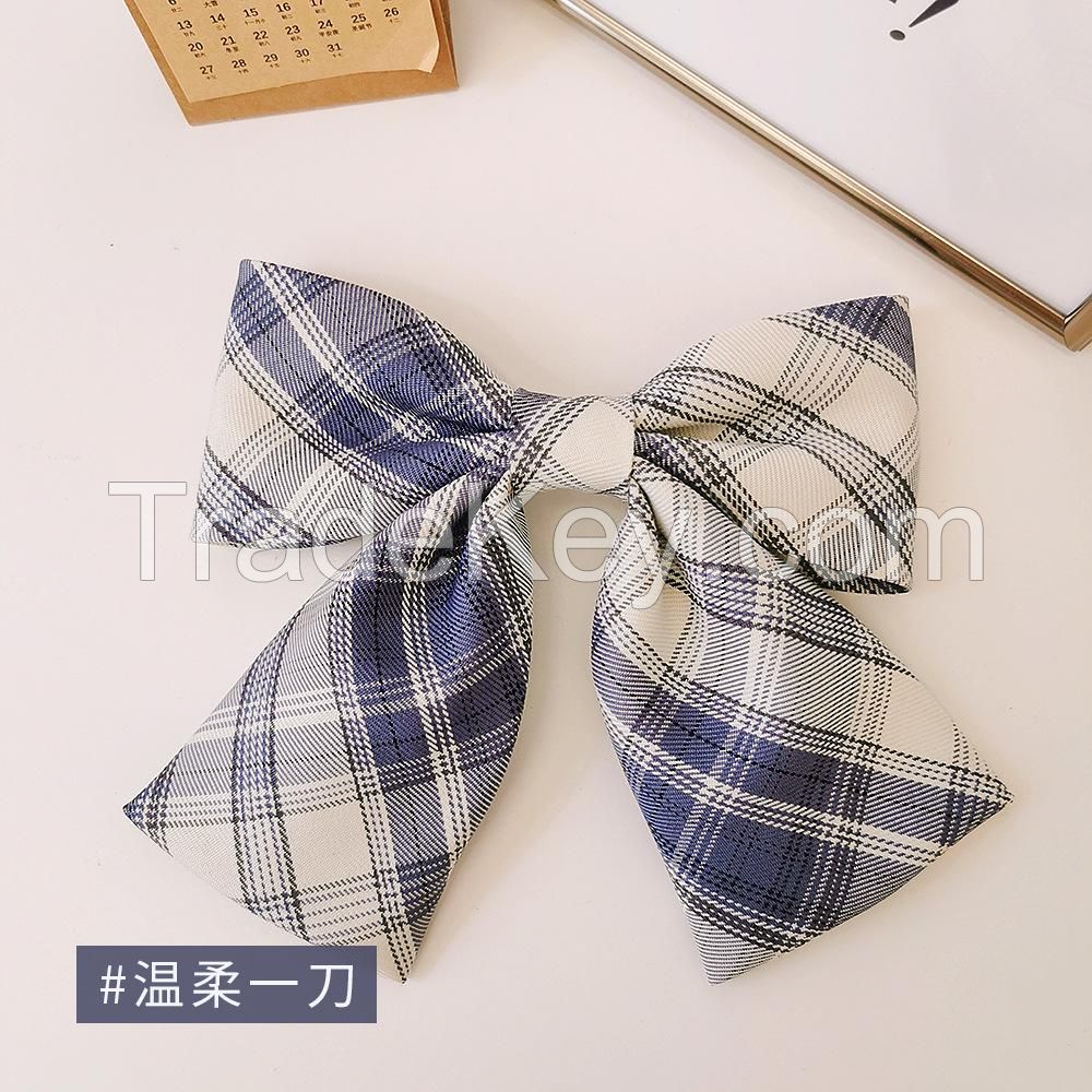 2020 New Spring And Summer Big Bow Hairstyle Back Of The Head Lolita Hair Accessories Clip Korean Hair Band Headdress Clip Tide