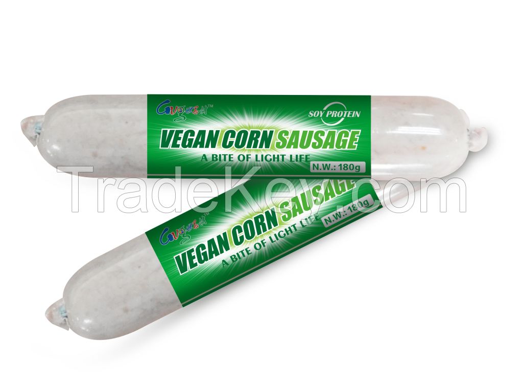 Soy Protein Vegetarian Meat Vegan Sausage 2 Flavors, 180g