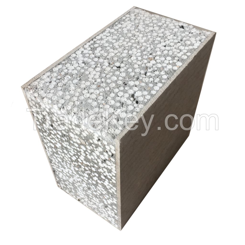 2018 Eco Friendly Lightweight Insulated Precast EPS Concrete Cement Sandwich Wall Panels/Board Interior