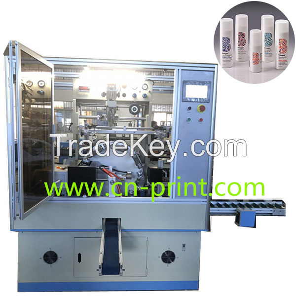 High speed full automatic cylinder screen printing machine Plastic Glass Bottle Screen Printer Machine