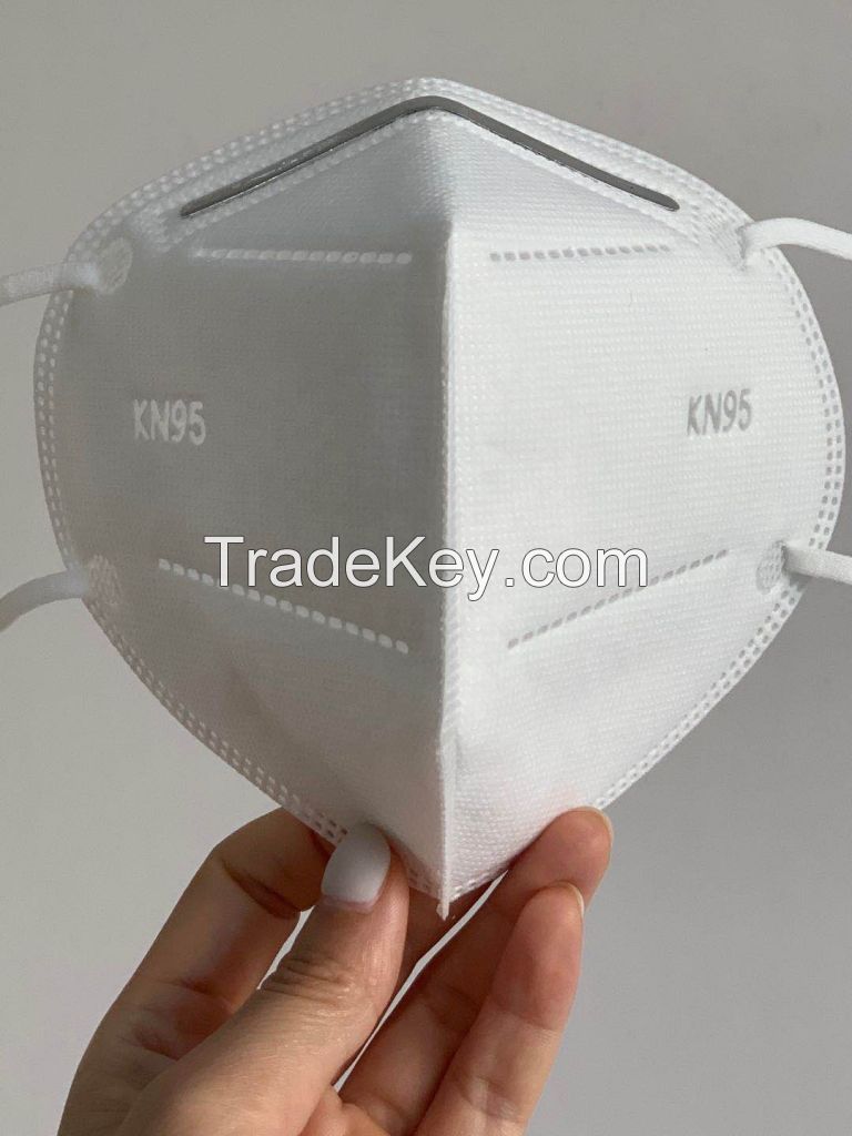 Non-woven Meltblown Disposable  Earloop KN95  Face Mask