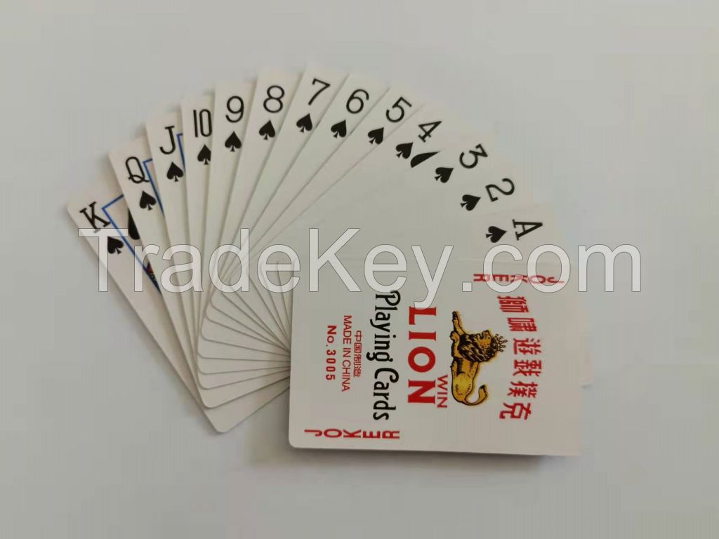 3005 lion win playing cards