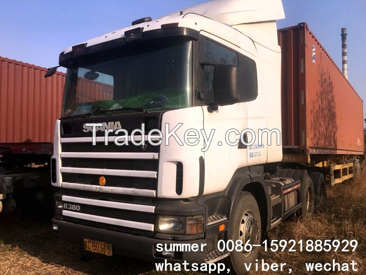 used scania R380 tractor head      used 6x4 prime mover