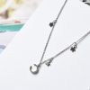925 sterling silver star and moon anklets or bracelets for gift jewelry