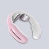 Rechargeable Intelligent Electric Pulse Neck Massager with Heat Portable Massage Equipment with Voice Broadcast Cordless