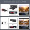 2021 newest 4 cams record android 9.0 2+32G car video recorder GPS navigation WIFI adas smart mirror car DVRs