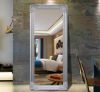 Modern PVC frame full-length mirror/dressing mirror/bathroom mirror