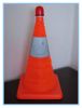 pop up Flexible road Traffic Folding Cone with LED light 