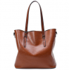 Women Handbag PU Oil Wax Leather Women Bag Large Capacity Tote Bag