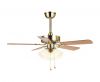 Top sell combo lighting style classical home Copper material chandelier fan