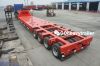 ChinaTrailers 3 Axle 40ft Flatbed Container High Bed Semi Trailer For Sale