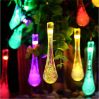 30 Led Raindrop Solar Garden Decorative Christmas Lights Outdoor LED Light String for Landscape