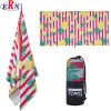 Quicky-Dry Microfiber Bath Towels Over Size Beach Towel Large Sports Towels