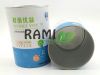 Rami Empty Airtight Container Easy Peel Off End Cardboard Paper Tube For Talcum Powder