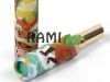 Rami Bio-degradable OEM white cardboard CMYK printing hot foil box cosmetic packaging lipstick paper tube 