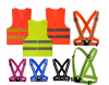 Custom High Visibility Outdoor Safety Clothing Belt Chaleco Reflective Safty Vest