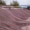 China Red Pebble Stone Gravel Chips Pebble Floor Tile