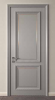 Perfetto custom swing sound-proofing interior room solid wood door with Aluminum alloy decoration