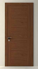 Classic Flush grooving interior solid wood door 