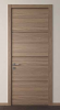 Classic Flush grooving interior solid wood door 