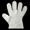 Compostable food prep gloves disposable latex-free gloves made of plant-based PLA medium eco-friendl