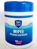 75% alcohol sterilized wipes in barrels