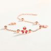 925 Silver Rose Gold P...