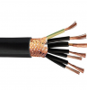 450/750v copper wire braided shielding pvc insulated pvc sheath kvvp control cable                                 control flexible cable