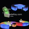 16 Colors Changing Remote Control Outdoor Hookah LED Bar furniture