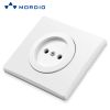 K500 Euro and UK standard Auto Connection 16A Schuko/French MF Socket with 1/2 gang Light Switch 250V~