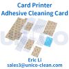 Zebra/Magicard/Evolis/Datacard/Fargo Card Printer Adhesive Cleaning Card Adhesive Cleaning Roller