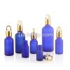 Latest New Design 20Ml 100Ml Cobalt Blue Bottles Cosmetic Essential Oi